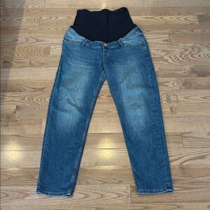Women's Maternity Blue Jeans